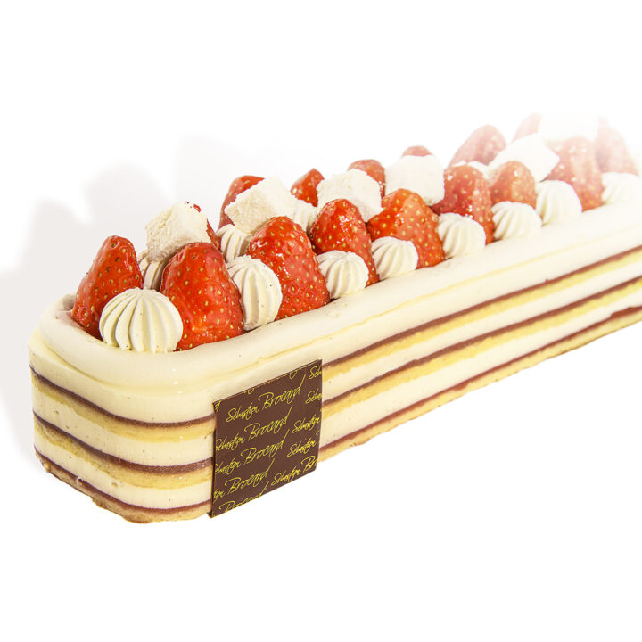 Caprice Fraises – Dessert – Chocolaterie – Pâtisserie – Sébastien BrocardSBrocard – Dupouy – Carré1200px – Calibrage