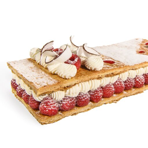 Mille-Feuille Framboise - Boulangerie-Pâtisserie Sébastien Brocard