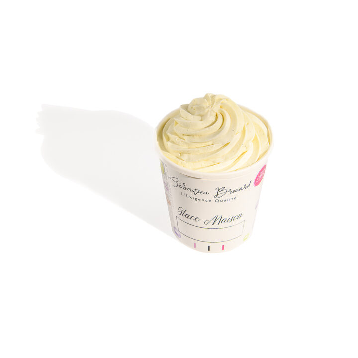 Pot de Glace Vanille – Glace Maison – Chocolaterie – Pâtisserie – Sébastien Brocard